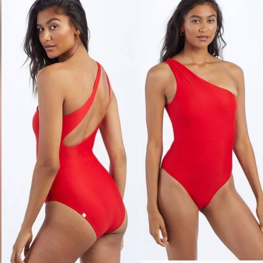Summersalt The Ruched Sidestroke Sz: 8